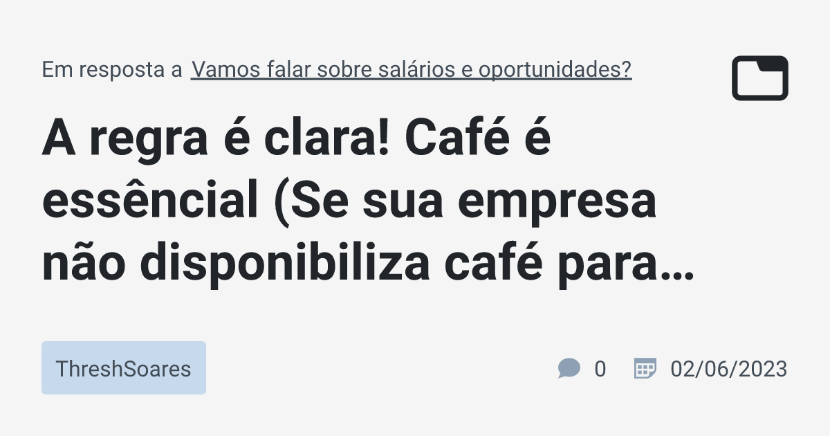 A Regra Clara Caf Ess Ncial Se Sua Empresa N O Disponibiliza