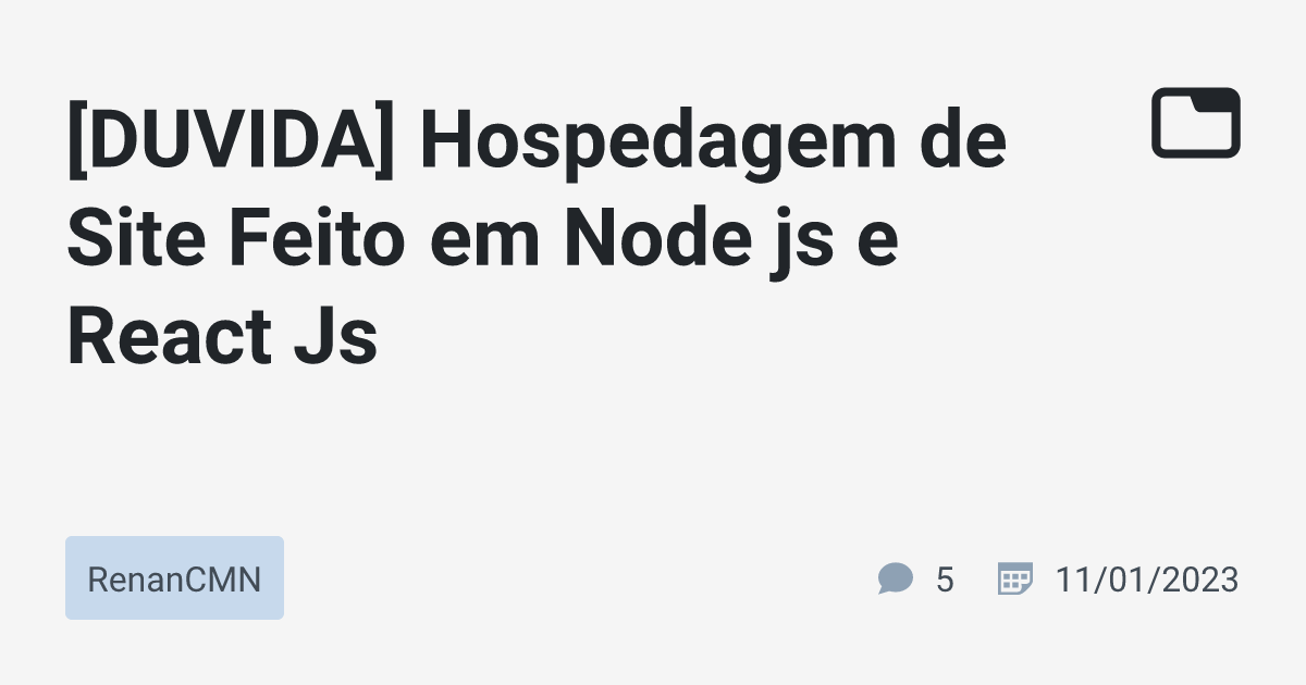 Como hospedar um site feito em React usando o Github