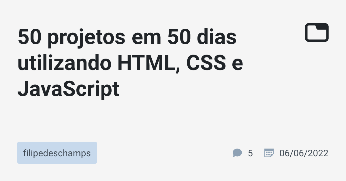 Projetos Em Dias Utilizando Html Css E Javascript